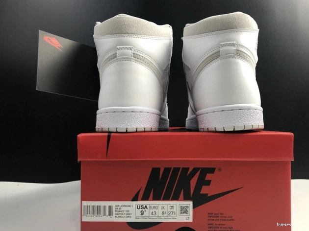 Air Jordan Grey Neutral BQ4422-100 High Retro 1 85 0805